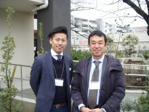 株式会社リビタの一棟事業本部(写真右)事業統括部長の三浦さんと(写真左)チーフコンサルタントの小林さん
