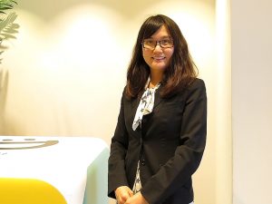 お話を伺った、株式会社ディー・エヌ・エー 広報部の有田真代さん。「配送ルートのアルゴリズムも弊社でつくりました。エンドユーザー向けのサービスを多数手掛けて得たノウハウが『ロボネコヤマト』にも活かされています」