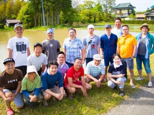 GTN社の社員は約150人で、110人近くが外国人。「3~5言語話せる社員が多いですね」と後藤さん。お歳暮用の日本酒づくりに社長が率先し社員一丸となってコメ作りから行うなど、国籍を問わない風通しのよさが事業に活かされているように感じられた