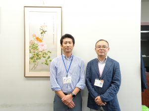 今回お話を伺った福岡市保健福祉局の中田和広さん(左)と仲野雅志さん(右)