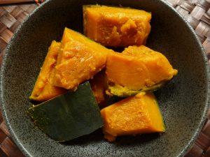 全国的にカボチャは冬至の食べ物として食されているようだ