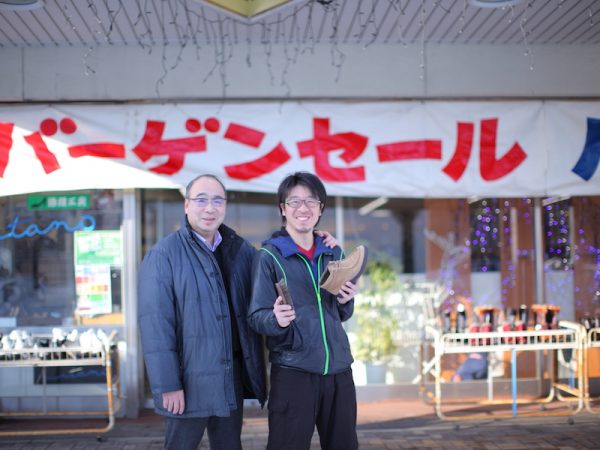 「シューズプラザキタノ」の店主は商店街の中でも最年少!