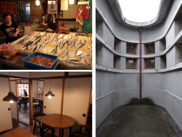 日本統治時代の歴史も活かした街づくりがされている