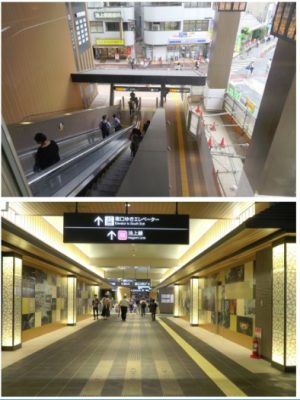 まちの変化と同じように実は駅も変化。店舗はまだこれからだが、新たな池上の姿が目でも見えるようになってきた