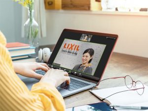 担当コーディネーターに、ショールームの商品紹介やシミュレーションツールでの提案などを受けることができる