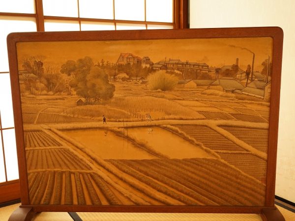 配電盤。大理石製というところも豪華!