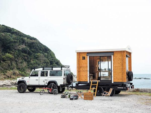 IMAGOは「imagine」の語源であるラテン語。新しい自分や暮らしを想像してほしいというコンセプトどおり、走るログ小屋も想像が膨らむ