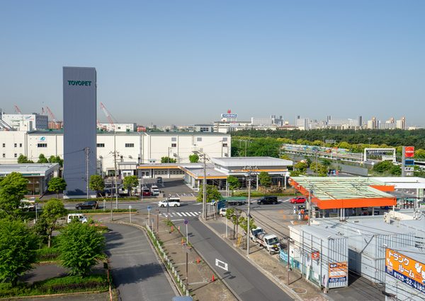千葉県市川市では、市川9-1(市川塩浜駅1.2km)が20.0%上昇、市川9-4(二俣新町駅550m)が19.5%上昇。写真は市川塩浜駅周辺の風景