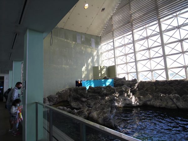 神戸市立須磨海浜水族園。兵庫県神戸市須磨区若宮町1-3-5/1987年開館/設計:大建設計/交通:JR・須磨海浜公園駅から徒歩5分、山陽電鉄・月見山駅から徒歩10分(写真:宮沢洋)