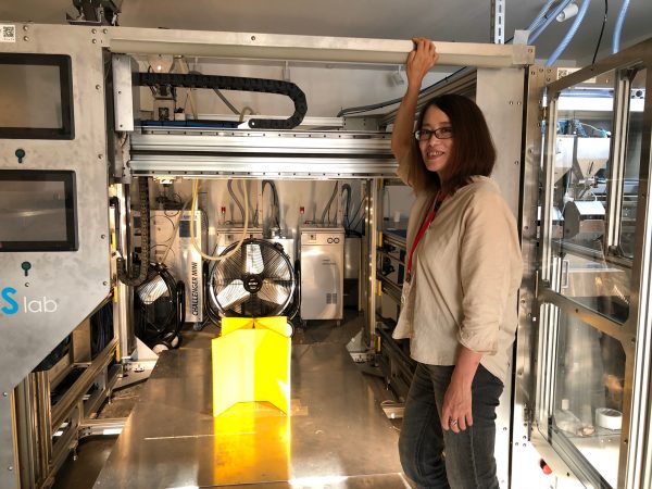 「Up-Ring(アップリング)」のプロトタイプの椅子。製品化までに、たくさんのプロトタイプを作成した