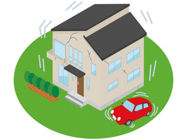 地震保険では、損害の程度に応じ保険金の規模を決定する根拠となる「損害認定基準」が決められている。