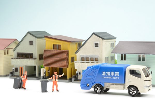 ごみ収集に置ける課題に対し、テクノロジーの活用が期待されている