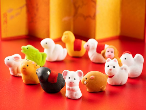 十二支は子年から始まる。1年は五行の春を表す寅から始まる