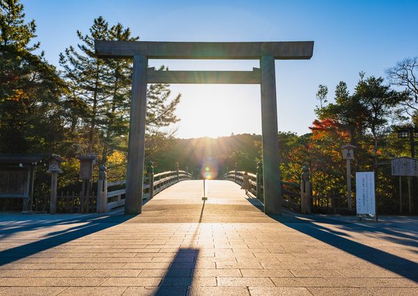 伊勢神宮内宮の宇治橋