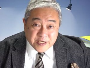 リモートで講演した篠原准教授