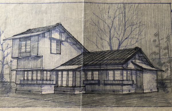 著名な建築家・武田五一設計の邸宅があったという