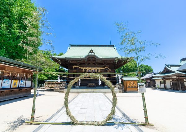 福岡県久留米市にある全国総本山の水天宮