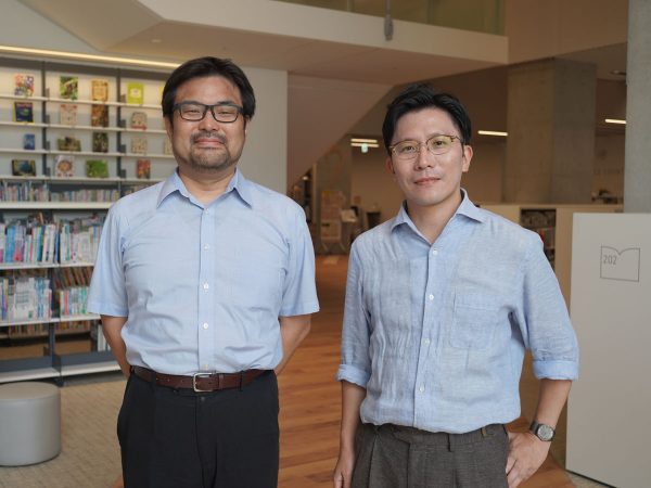 船場図書館、文化芸能劇場、生涯学習センターの入っている複合公共施設