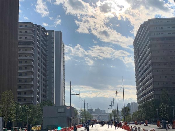 開発予定地の配置図