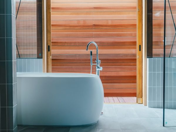 細部まで作り込まれているトイレスペース