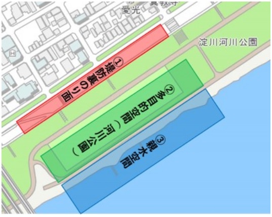 淀川を渡る阪急電車