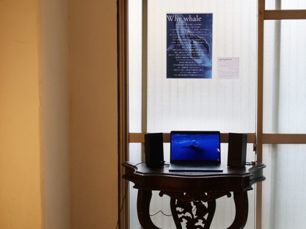 3人のダンサーによるパフォーマンス。背景とも相まって不思議な経験だった