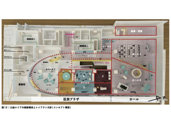 板橋口市街地再開発のイメージパース ※出典:野村不動産株式会社・東日本旅客鉄道株式会社『「板橋駅板橋口地区第一種市街地再開発事業」権利変換計画認可のお知らせ〜板橋駅前の新たな賑わい拠点となる駅直結複合開発〜』(2022年11月9日)。右写真:西口エリアより駅方面を撮影(2025年4月上旬撮影)