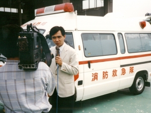 救急医療キャンペーンに取り組む(出所:黒岩祐治事務所)