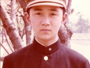 黒岩知事の灘中学時代(出所:黒岩祐治事務所)