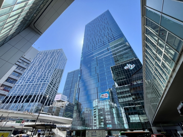 近年の再開発等により完成した施設(抜粋) ※出典:国土地理院地図を加工
写真 JR渋谷駅新南改札 ※2025年9月撮影