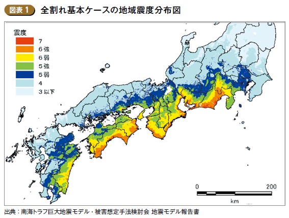 南海トラフ地震の発生確率・被害想定と対策