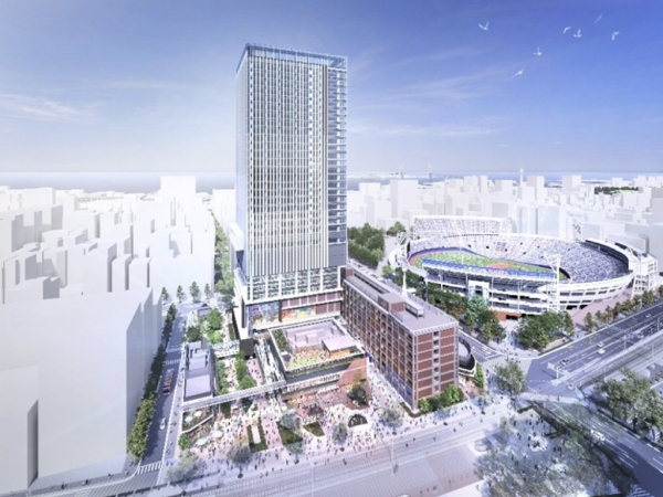 位置図 ※出典:三井不動産株式会社外4社「『関内』駅前 大規模ミクストユース型プロジェクト『BASEGATE 横浜関内』2026 年 3 月 19 日グランドオープン 入居テナント55 店舗の詳細と小割飲食ゾーンの名称を発表」