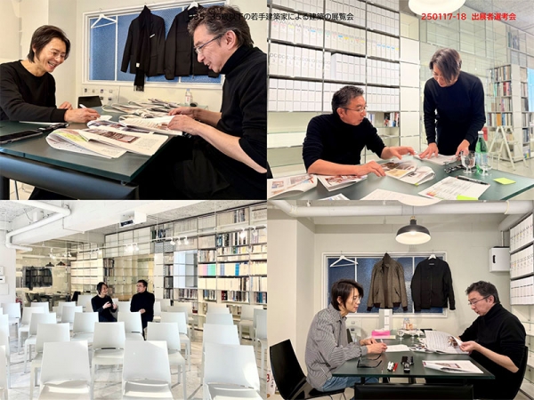 うめきたシップホールで開催された「Under 35 Architects exhibition 2025 35歳以下の若手建築家による建築の展覧会」。今年のテーマは「既知より、未知。」© satoshishigeta