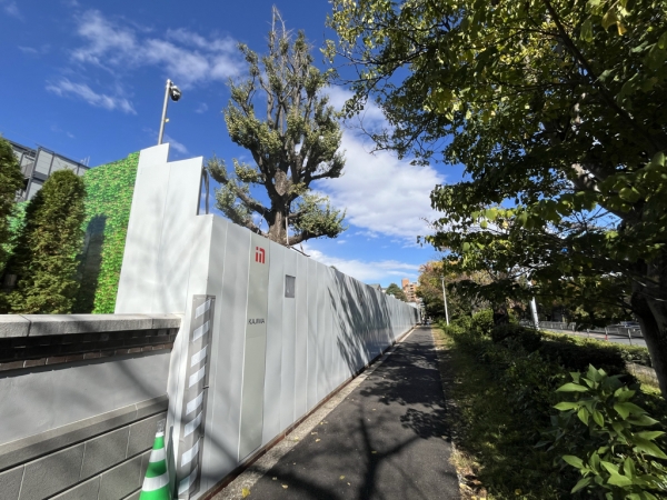 建築工事中(半蔵門駅側) ※2025年11月撮影