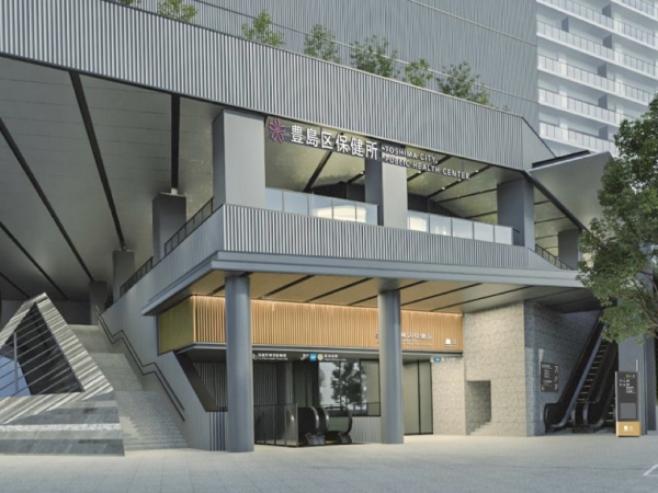 南池袋二丁目C地区第一種市街地再開発事業の位置 ※出典: 南池袋二丁目C地区市街地再開発組合、住友不動産株式会社、野村不動産株式会社、独立行政法人都市再生機構(2022年10月14日)『「南池袋二丁目C地区第一種市街地再開発事業」着工 2棟総延床面積約19万m2 総戸数1,498戸 住み続けたい持続発展都市「池袋」へ』