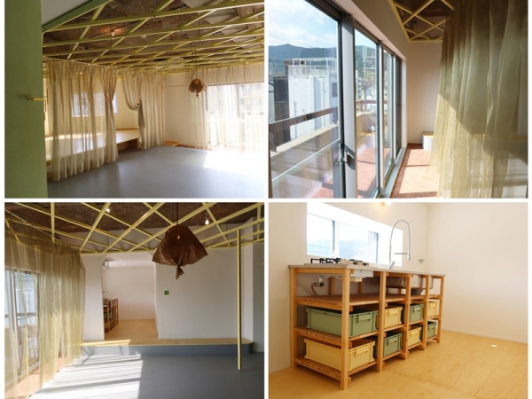 変形間取りの401B。角部分を利用した小上がり的な寝室など居心地がよさそう(同社ホームページより)