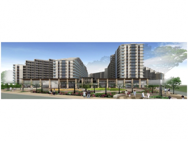 モデル事業の成果(抜粋) ※出典:国土交通省(2020)マンションストック長寿命化等モデル事業、成果報告書(2020年度採択事例)、「賃貸・分譲へ依存の大規模団地における保留敷地型の敷地分割による建替え〈若松二丁目住宅〉」