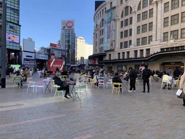 「(仮称)難波千日前地点再開発プロジェクト」現地の様子(2025年12月現在)