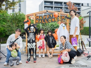 地域住民が中心となり開催する「みなまきハロウィンパーティー」。みなまきラボがあったからこそ誕生したイベントと言えるだろう