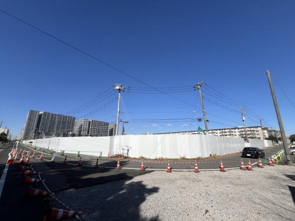 建築工事の進捗状況 ※2025年12月12日撮影