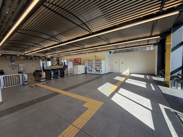 駅の完成予想図(画像引用:向日市「JR向日町駅自由通路等整備に係る工事説明会」)