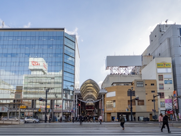 計画地および実施予定区域 位置図(出典:広島市公式ウェブサイト)