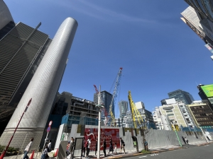 東急百貨店本店跡地(2026年4月撮影)