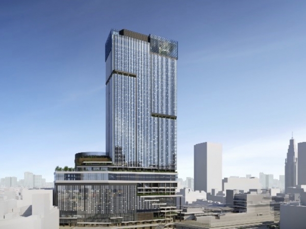 土地区画整理事業 事業概要図 ※出典:東京都(2021年)「新宿グランドターミナルへの再編、新宿駅直近地区土地区画整理事業 事業計画を決定! 人中心のまち「新宿」の形成にむけて」