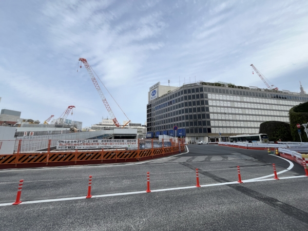 新宿駅西口の現況(新宿西口ハルクより撮影) ※2026年4月末撮影