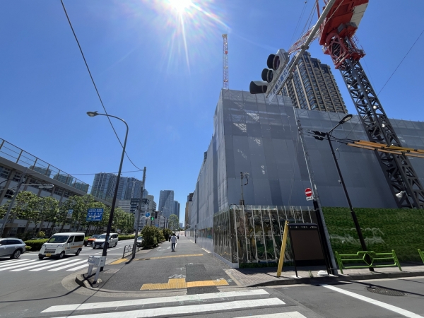 豊海町・勝どきエリア(市街地再開発事業中) ※2026年5月上旬撮影