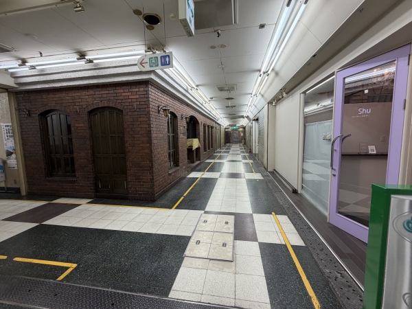 駅ビルに隣接して東西に配置されているソシオ1