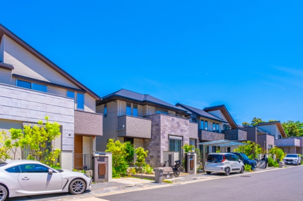 城東エリアの街並み