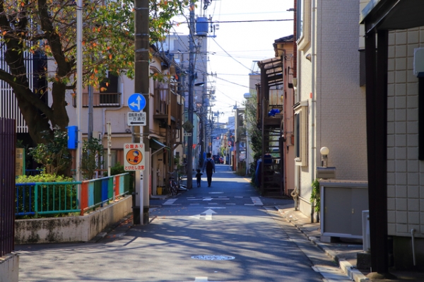 城東エリアの街並み