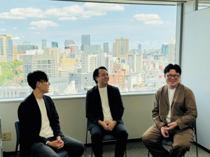 職種も経験も異なるものの、共通する“企業精神”に笑みがこぼれる3人
